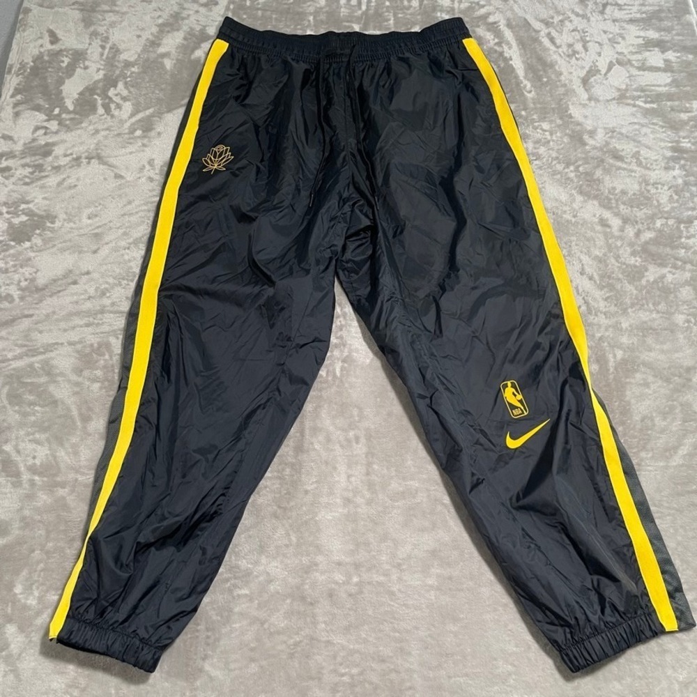 Golden State Warriors Pants Mens 2XL Nike Track NBA City Edition Windbreakers